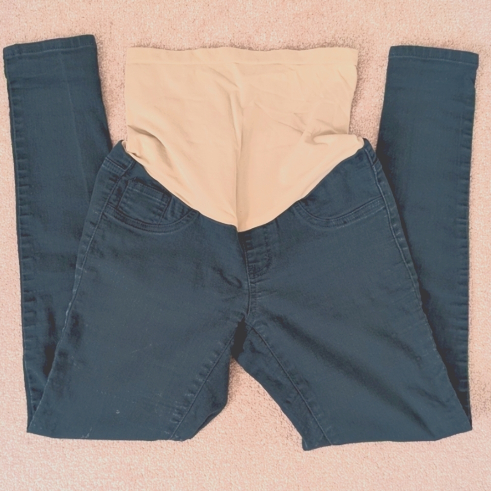 Motherhood Maternity Dark Teal Maternity Jeggings